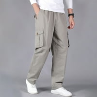 CLLIOS teretni pantalone za muškarce plus veličine Multi džepovi Hlače Radne borbene pantalone Izdržljivi