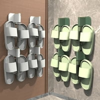 JUHAI Slipper Rack Punch Besplatni zid-montirani snažni ležajni uštedu prostora uštedu prostora lagana