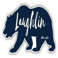Laughlin Nevada suvenir Vinil naljepnica za naljepnicu Medvjed dizajn