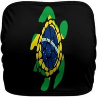 Brazil zastava morskog kornjača Ženski kaiševi bez kaiševa za banke