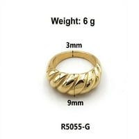 Toyella ličnosti Trendy prsten Inde Finger Fashion R5058Silver broj7