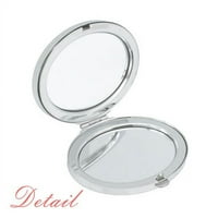 Sposobnost slova Art Deco modno ogledalo Prenosni preklopi ručne šminke dvostruke naočale