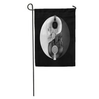 Jedinstvene slušalice Skulls Harmony 3D crne i bijele slušalice Forming yin Yang Simbol Zen Garden Zastava