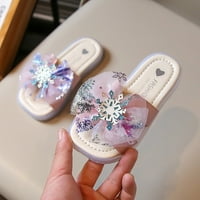 Leey-World Ljetne sandale Theddler Cipele za djecu Djevojka Dekoracija kože Kožne princeze Cipele Mekane