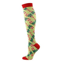 Čarape za ženu za žene čišćenje Unizirane odrasle osobe za žene crtani božićni tisak 3D čarape toplote