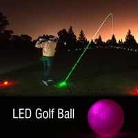 Elektronska LED gumena golf lopta - Up užarena noćna praksa Golf kuglice za obuku Obuka br.03