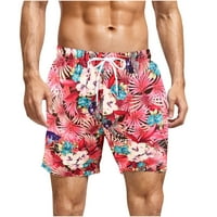 Muške kratke hlače za suhe plaže Swim trunks Povratni trening Atletski kratke hlače sa džepovima Grafički