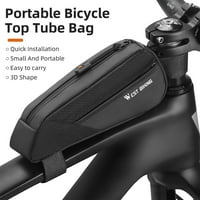 0,5L Torba za bicikl Okvir prednje torbe prednje torbe za prednje okvir Kompaktna veličina Glatki patentni