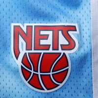 Muški Mitchell & Ness Blue New Jersey Nets Big & Visok Classics Team Swingman Hlače