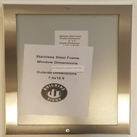 Lift certifikat okvira nehrđajući čelik