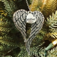 Viadha deo mog srca je u božićnom memorijalnom poklonu Anđeoskog krila Ornamenta
