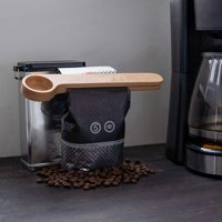 Drvena kafa Scoop and Bag Clip Mjera kašika 2-u vrećama mjerna kašika za pasulj, espresso kafa, čaj