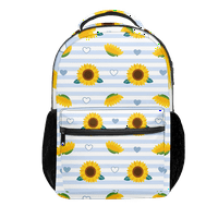 Ležerna školska torba za suncokret za suncokret putovanja za dečke za tinejdžere