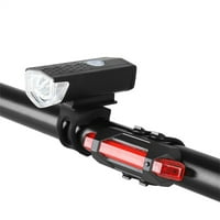 Glorysunshine Bike Biciklističke svjetla USB LED ponovno punjivi set MTB cestovni bicikl Prednji stražnji