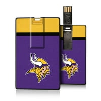 Minnesota Vikings prugasta kreditna kartica USB pogon