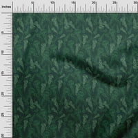 Onuone Rayon tamnozelena zelena tkanina morska tkanina za šivanje tiskane ploče od tiskane od dvorišta