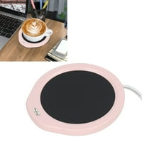 Dva nivoa punjiva krigla toplija za kafu za ured Crno, bijelo, zeleno, ružičasto