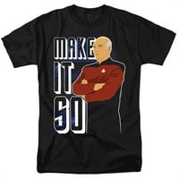 Trevco Star Trek The Sljedeća generacija i učini ga tako odraslim 18-redovnim majicama kratkih rukava,