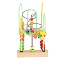 Drvena edukativna igračka, siguran i netoksični drveni edukativni krug igračka, za zatvorene igre dječake