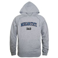 Morgan State University Bears tata fleece hoodie dukseri Heather Grey XX-Veliki