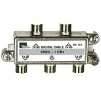 Idealno razdjelnik kabela visokih performansi 5MHz-1GHz 4-smjerni karton od