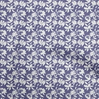 Onuone baršunasto ljubičasta tkanina cvjetna tkanina za šivanje otisnuto zanatske tkanine pored dvorišta