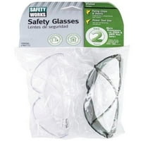 Sigurnosni radovi Sigurnost Radovi 10091341- Sigurnosne naočale, bistro sivo, 2 pakovanje