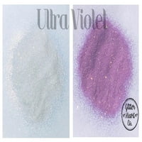 Glitter Heart Co. Glitter - visokokvalitetni poliesterski sjaj - Ultra Violet UV - boja mijenjaju sjaj