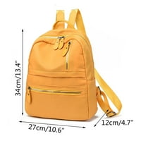 Muški studenti Backpack Solid Campus Backpack Youth Fashion Simple Schoolbag