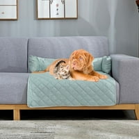Vodootporan i neklizajući kauč na razvlačenje za kućne ljubimce sa jastukom za vrat za velike pse