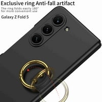 za Samsung Galaxy Z Fold Robusna futrola sa metalnim držačem prstena ugrađen u zaštitni ekranu Hardot