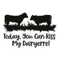 Dok me krave ne dođu kućno jahanje u automobilu moo-dy kravju mlijeko na farmi pileće kravlje konja