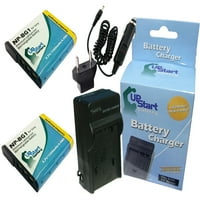 - Sony BC-CSG baterija + punjač sa automobilom i eu adapterima - Zamjena za Sony NP-BG digitalnu bateriju