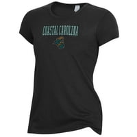 Ženska alternativna odjeća crna obala Carolina Chanticleers održava majicu