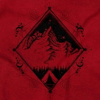 Spirit Mountain Diamond Duhovno Muška grafička majica Tees Brisco Marke X