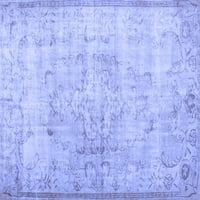 Ahgly Company Machine Persible Pravokutnik Perzijski plavi Tradicionalni prostirke, 5 '8'