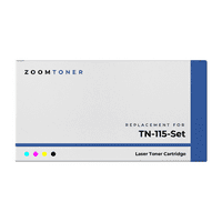ZoomTon Kompatibilan sa bratom TN-set laserskom toner kasetom - Visoki prinos - cijan magenta žut crna