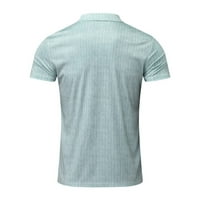 Coofandy majice za muškarce stabilna odjeća Muška košulja Golf Majica Retro Color Contrast na otvorenom