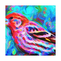 FINCH OF Scarlet Fauvism - platno