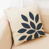 Gyouwnll kućni dekor jastuk za jastuke Tamno plavi stil baca jastučni jastučni navlake za jastuk za