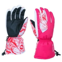 CPTFADH Skijaške rukavice vodootporne prozračne rukavice za snijeg osjetljivim zaslon tople zimske snježne