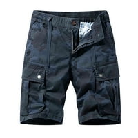 Camo Radne kratke hlače Muška prodaja W labava fit borbene kratke hlače Elastirane kamuflažne pantalone
