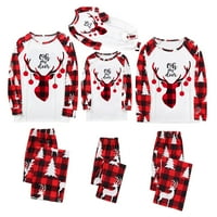 SPEMM SLEEPEWEY DECY XMAS Boys 'Pijamas Organski pamučni božićni pidžami Toddler