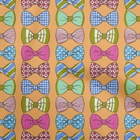Onuone viskoza šifon narančasta tkanina djeca luk kravata DIY odjeća odvažnu tkaninu ispis tkanina sa