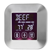 Termometar za hranu, termometar za meso, ekran osetljiv na dodir Profesionalni nehrđajući čelik Tačan