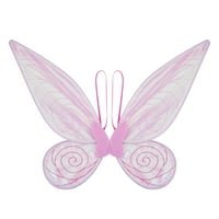 Vila krila blistaju leptir krila za žene djevojke Halloween kostim zabava favoriziraju princeze anđeoske