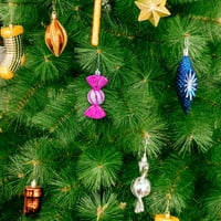 Božićni viseći privjesak plastični dekor ukras božićnog stabla