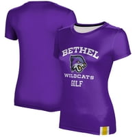 Ženska ljubičasta Bethel Wildcats Golf majica