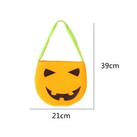 Kadxy slatka Halloween prijenosna torba za bundeve trik ili liječiti djecu bombonske torbe Happy Halloween