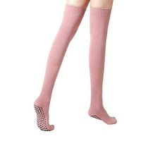 Gureui žene pletenje joge čarape, pletenje koljena proljeće padajući poklopac čarape ženski poklon toplo